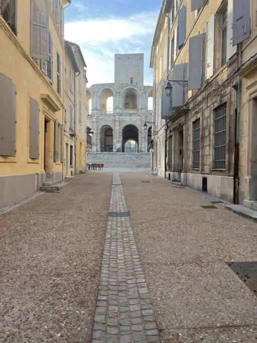 "La Maison Jaune" Arles Centre Terrasse Bagian luar foto
